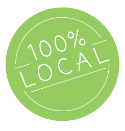 100% local