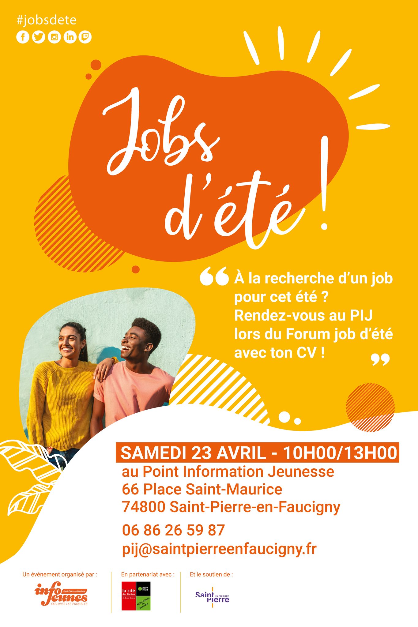 Jobs d'été Acti'v emploi